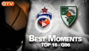 Euroleague TV: CSKA vs. Zalgiris Kaunas Best Moments