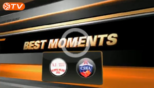 Euroleague TV: AJ Milano vs. CSKA Best Moments