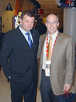 Sergey Kushchenko and Andrew Messick (photo cskabasket.com)