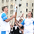 Sergey Panov has carried Olympic torch