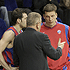 Dusan Ivkovic  instructing captain and vice-captain of the team (photo M. Serbin)