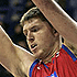 Viktor Khryapa became the game best scorer (photo M. Serbin, cskabasket.com)