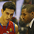 Nikos Zisis and Dabid Vanterpool (photo M. Serbin, cskabasket.com)