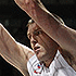 Viktor Khryapa dunks the ball (photo M. Serbin, cskabasket.com)