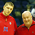  Sergey Chernov and Viktor Khryapa  (photo M. Serbin, cskabasket.com)