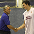 Jonas Kazlauskas and Aleksandr Kaun (photo M. Serbin, cskabasket.com)