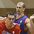 Alexander  Kaun and Pvel Korobkov (photo: M. Serbin, cskabasket.com)