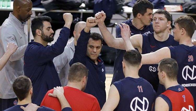 Dimitris Itoudis (photo: T. Makeeva, cskabasket.com)