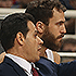 Dimitris Itoudis and Sergio Rodriguez (photo: M. Serbin, cskabasket.com)