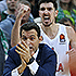 Dimitris Itoudis and Nando De Colo (photo: M. Serbin, cskabasket.com)