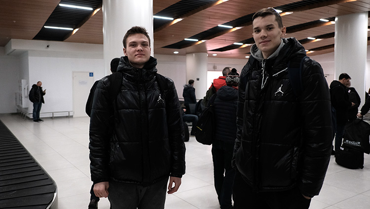 Aleksandr Yershov and Daniil Kochergin (photo: M. Serbin, cskabasket.com)