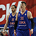 Андрей Воронцевич и Коста Куфос (фото: М. Сербин, cskabasket.com)